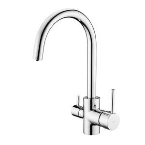 Изображение товара Смеситель для кухонной мойки Deante Aster BCH_064M, с подключением к фильтру, хром