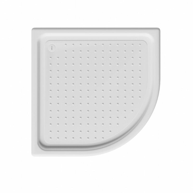 Изображение товара Душевой поддон Abber AD3A100 100x100 см четверть круга акриловый белый