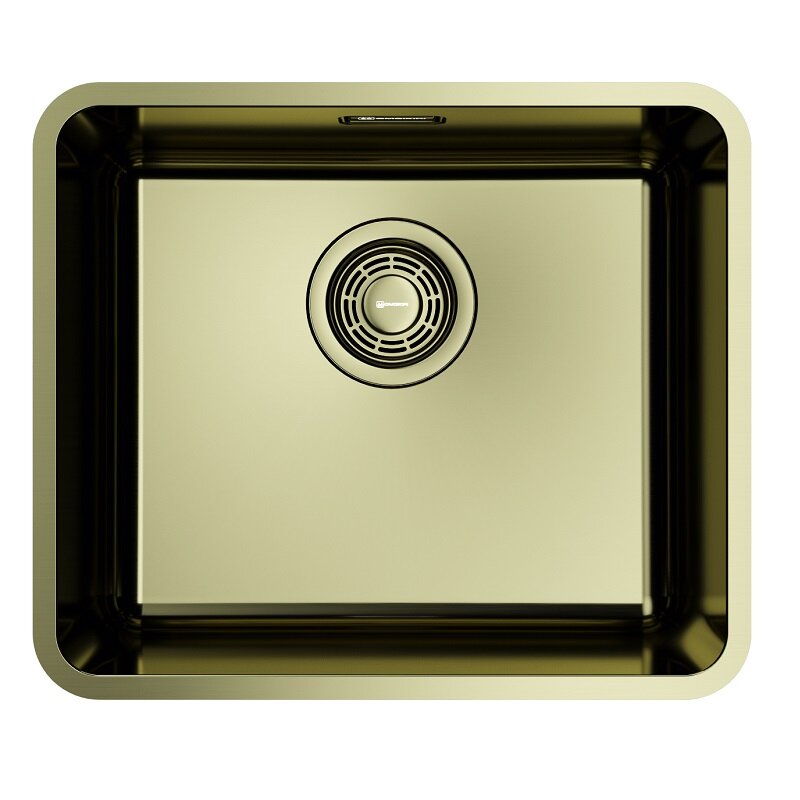 Изображение товара Кухонная мойка Omoikiri Omi 43-U/I Ultra Mini светлое золото 43 см нержавеющая сталь
