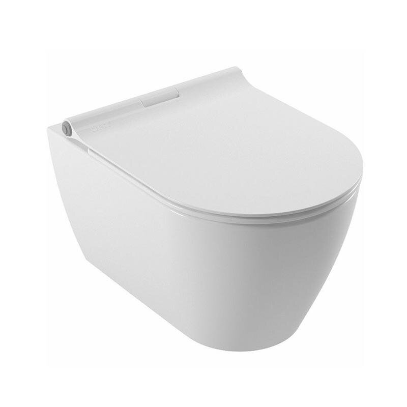 Изображение товара Подвесной унитаз с функцией биде Serel Sapphire SP26SLBM белый безободковый