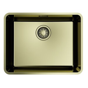Изображение товара Кухонная мойка Omoikiri Omi 53-U/I Ultra 4997409 из нержавеющей стали светлое золото 53 см