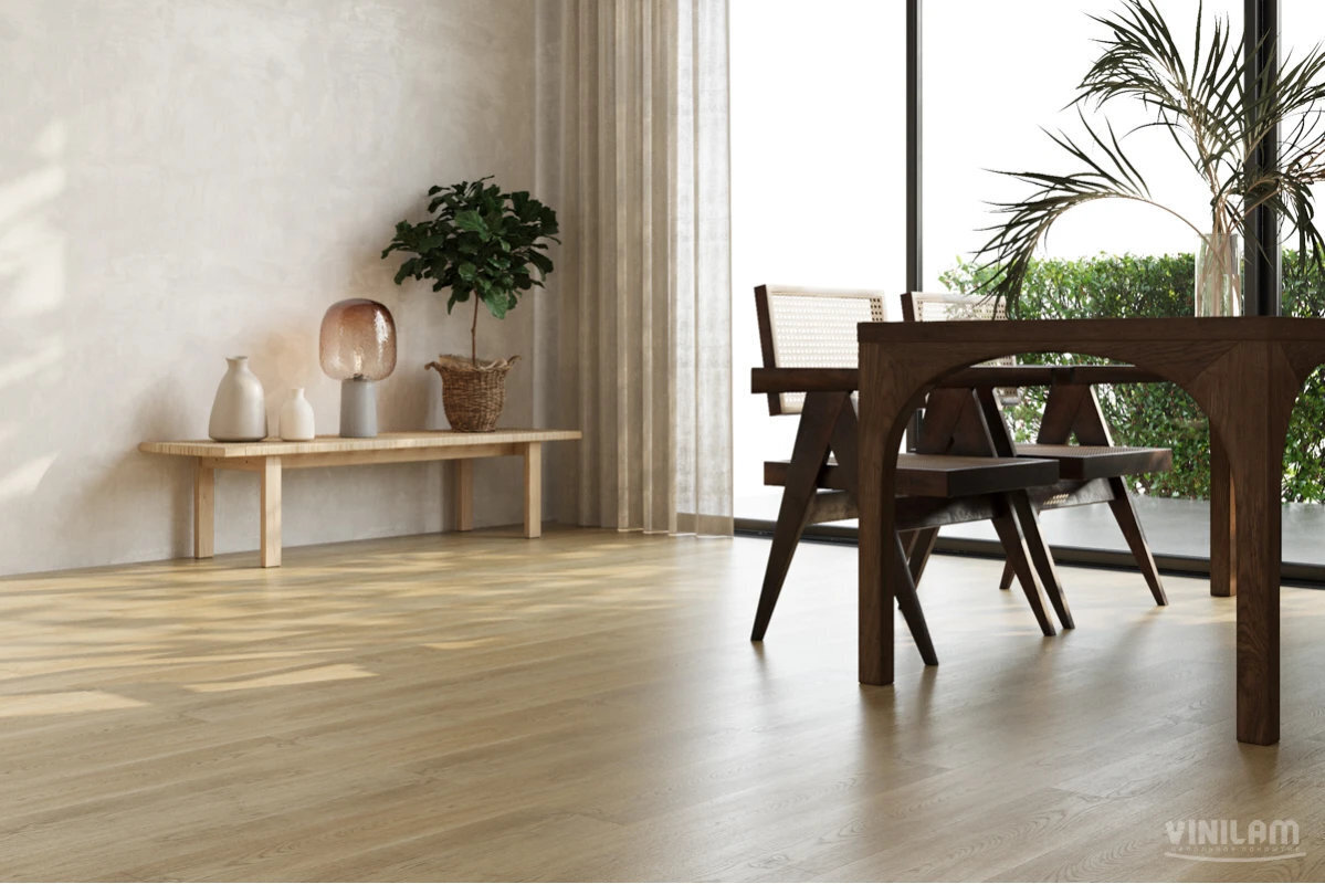 Изображение товара Виниловый ламинат Vinilam Click Дуб Шверин 8895, замковый, 18.1 х 122 см