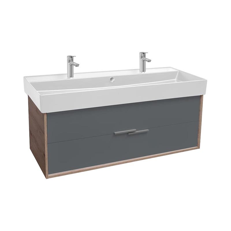 Изображение товара Тумба под раковину Jacob Delafon Vivienne EB1669-E75-J54 120 см серый лак