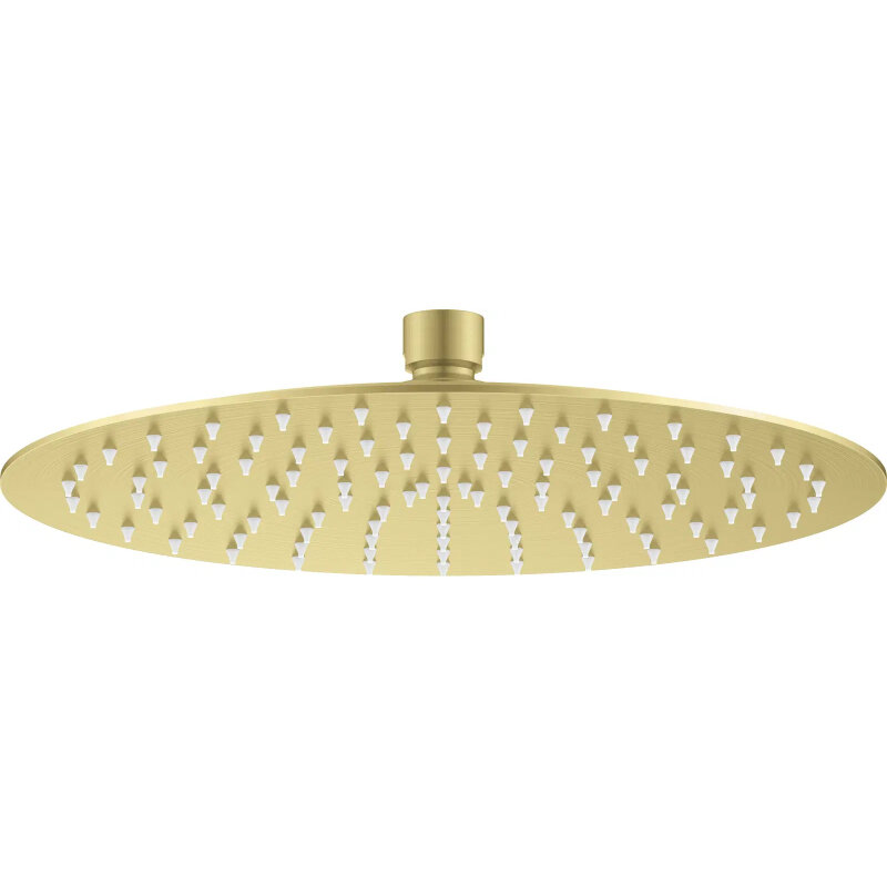 Изображение товара Верхний душ Deante Cascada NAC R10K 25 см золото брашированное монтаж стена