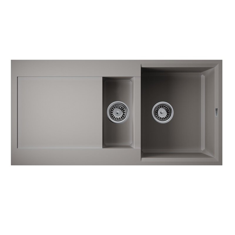 Изображение товара Кухонная мойка Omoikiri Sakaime 100-2 4993562 100 см серый Leningrad Grey