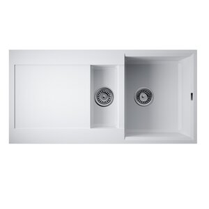 Изображение товара Кухонная мойка Omoikiri Sakaime 100-2 4993895 белый 100 см