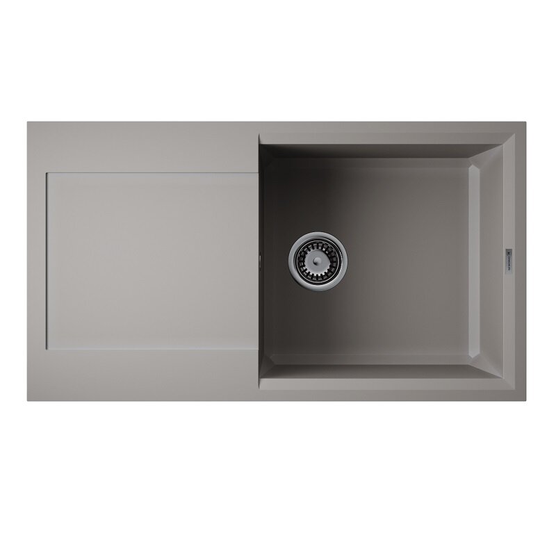 Изображение товара Кухонная мойка Omoikiri Sakaime 78-GR из Tetogranit 78 см Leningrad Grey