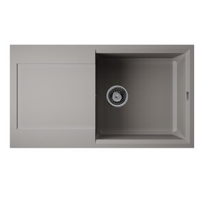 Изображение товара Кухонная мойка Omoikiri Sakaime 78-GR из Tetogranit 78 см Leningrad Grey