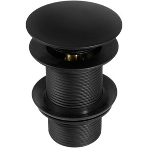 Изображение товара Донный клапан для раковины Deante Click-Clack NHC_B10A черный матовый