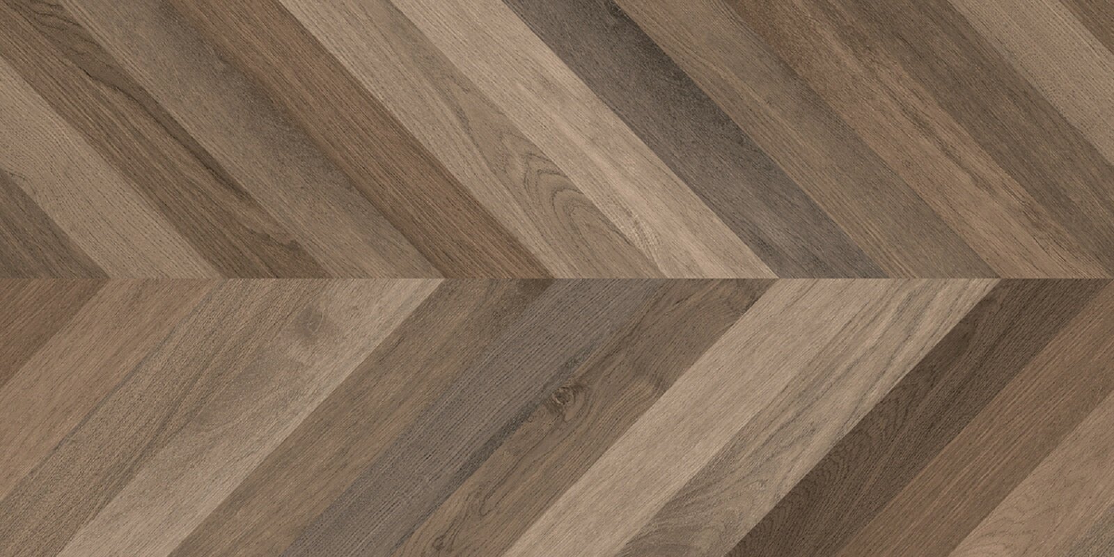 Изображение товара Керамогранит Laparet Wood Latina Brown Chevron 60x120 см матовый коричневый