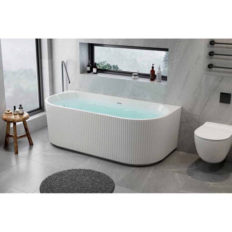 Изображение товара Акриловая ванна Royal Bath Nero RB611901BL 170x80 см, белая, встраиваемая Изображение товара Акриловая ванна Royal Bath Nero RB611901BL 170x80 см, белая, встраиваемая