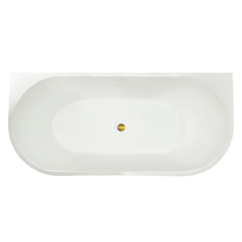 Изображение товара Ванна акриловая Royal Bath Nero RB611901GD 170x80 см белая встроенная