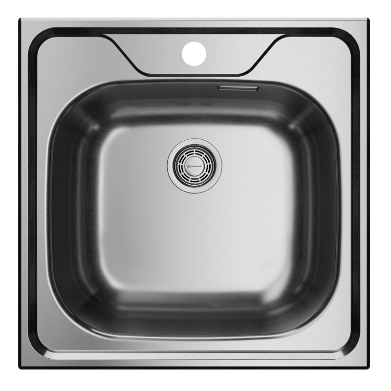Изображение товара Кухонная мойка Omoikiri Saru 48 4993833 с шумоподавлением и толщиной 0,8 мм