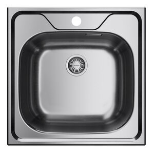 Изображение товара Кухонная мойка Omoikiri Saru 48 4993833, 48 см, цвет нержавеющая сталь