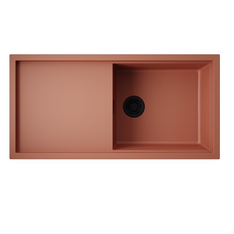 Изображение товара Кухонная мойка Omoikiri Sintesi 4997127 100 см цвет canyon из Artceramic