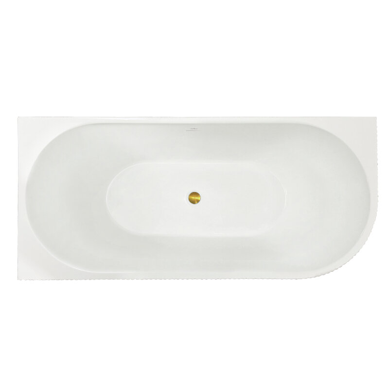 Изображение товара Акриловая ванна Royal Bath Nero RB710301 - асимметричная, 170x78 см, белая