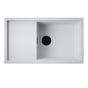 Изображение товара Кухонная мойка Omoikiri Sintesi 4997131, 86 см, цвет белый