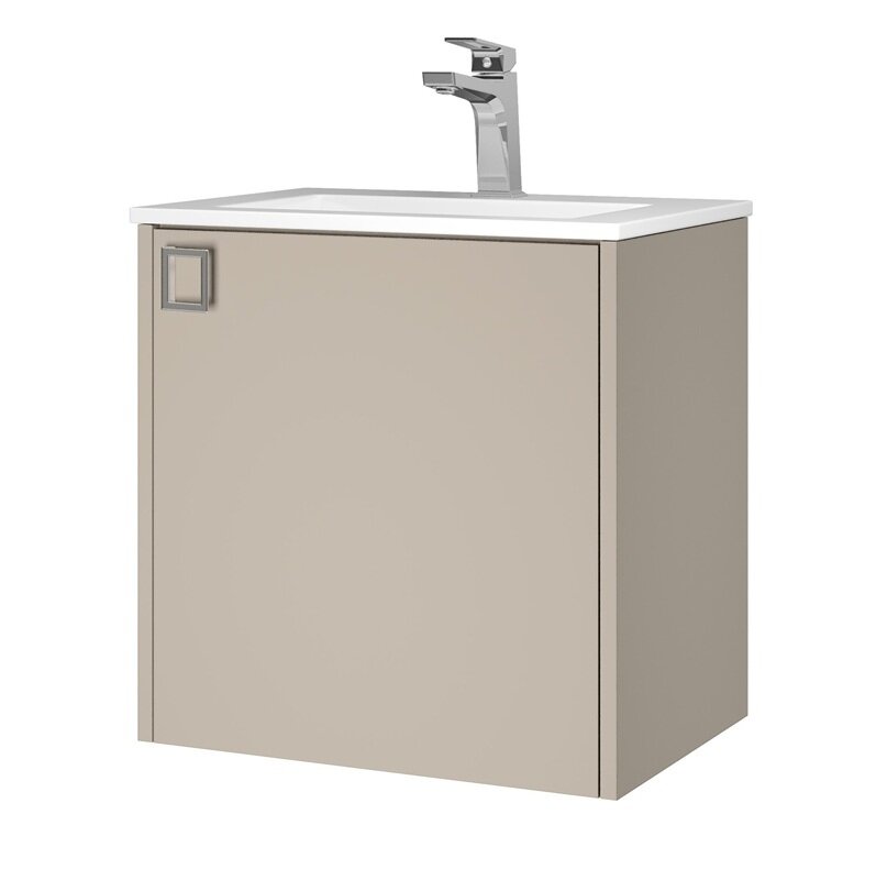 Изображение товара Тумба под раковину Uperwood Aurora TAurora50cm, 50 см, подвесная, бежевая матовая