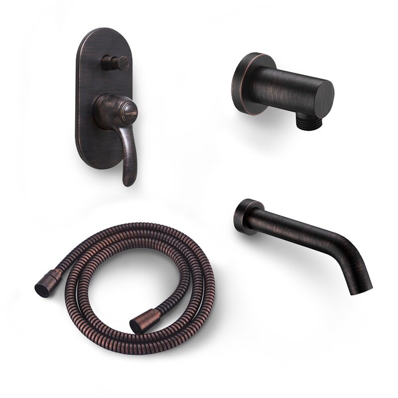 Изображение товара Смеситель WasserKRAFT Isar A1361.049.111.113.053 для ванны и душа бронза