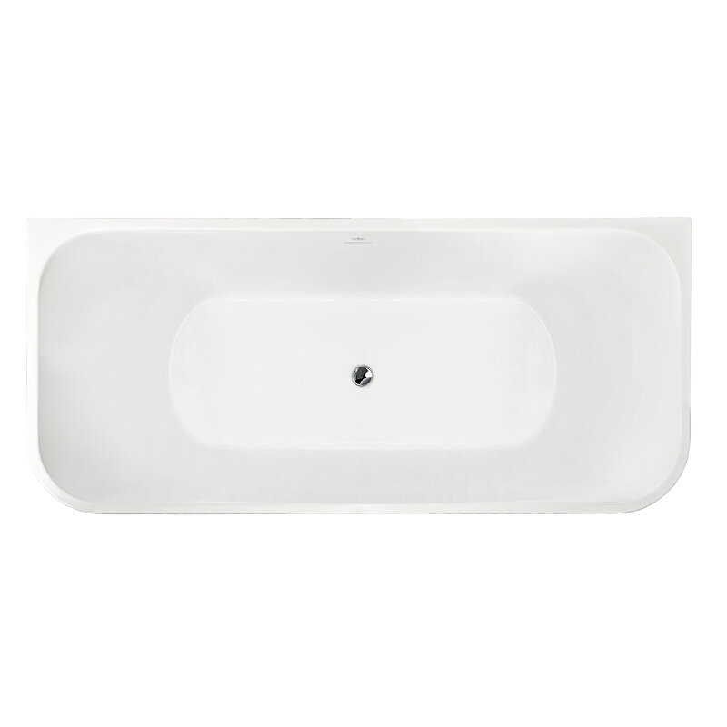 Изображение товара Акриловая ванна Royal Bath Riva RB610400CH 180x80 см белая