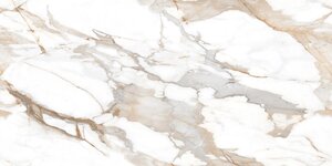 Изображение товара Керамогранит Ceradim Calacatta Fairy Gold 441945, 60 x 120 см, полированный, бежевый