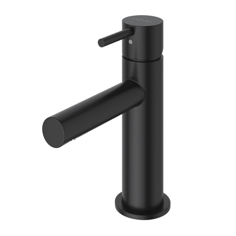 Изображение товара Смеситель для раковины Cezares LEAF-LSM1-L-NOP черный матовый Италия
