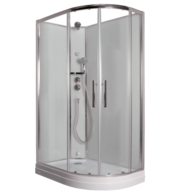 Изображение товара Душевая кабина Timo Premium Ilma-902 120x80 см угловая с тропическим душем и раздвижными дверями