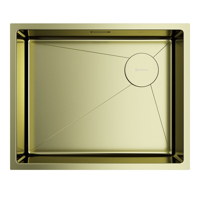 Изображение товара Кухонная мойка Omoikiri Taki 54-U/IF Side SF светлое золото 54 см