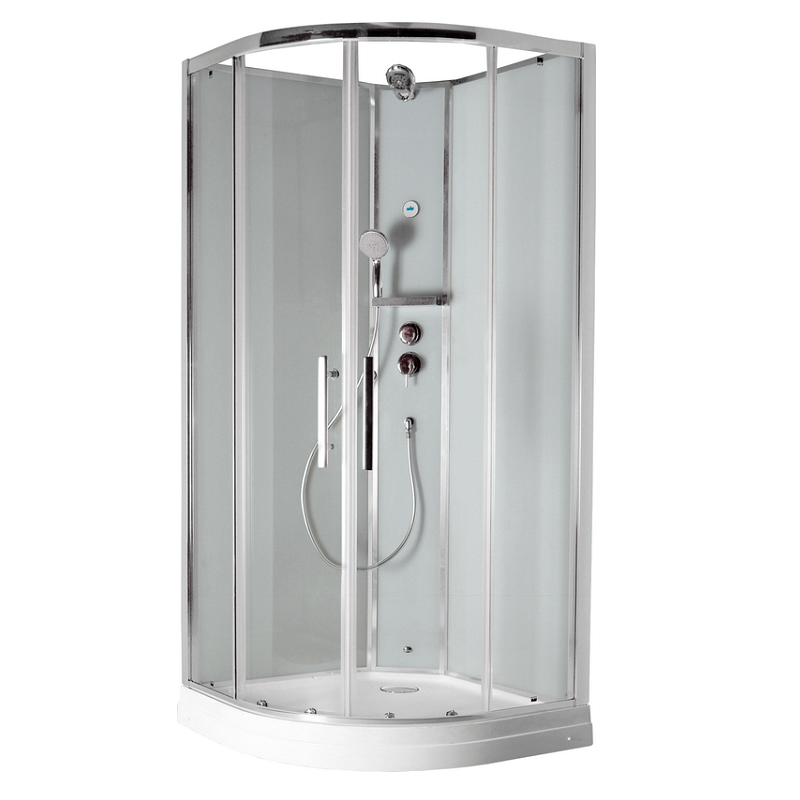 Изображение товара Душевая кабина Timo ILMA901 Premium 100x100 см угловая, раздвижная, стекло