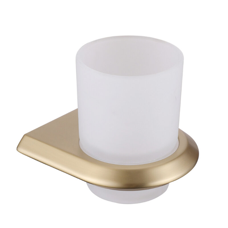 Изображение товара Стакан для зубных щеток Abber Nord AA1556G золото матовое современный