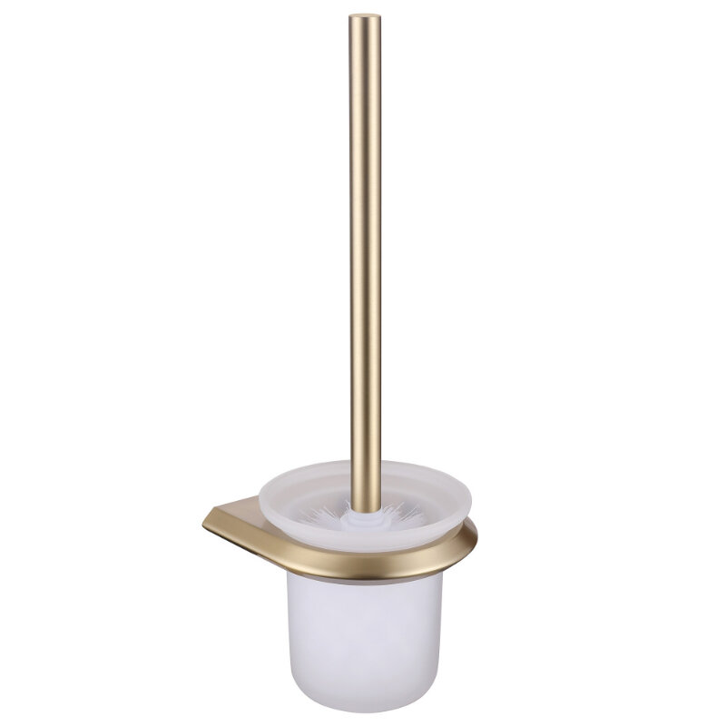 Изображение товара Ершик для унитаза Abber Nord AA1532G цвет золото матовое современный дизайн