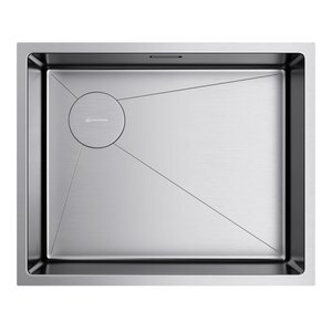 Изображение товара Кухонная мойка Omoikiri Taki 54-U/IF-L Side SF-IN 4997474, 54 см, цвет нержавеющая сталь