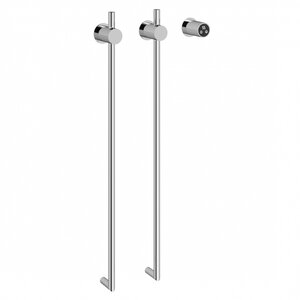 Изображение товара Электрический полотенцесушитель Abber Charme AH4002 34.5x80 см хром нержавеющая сталь