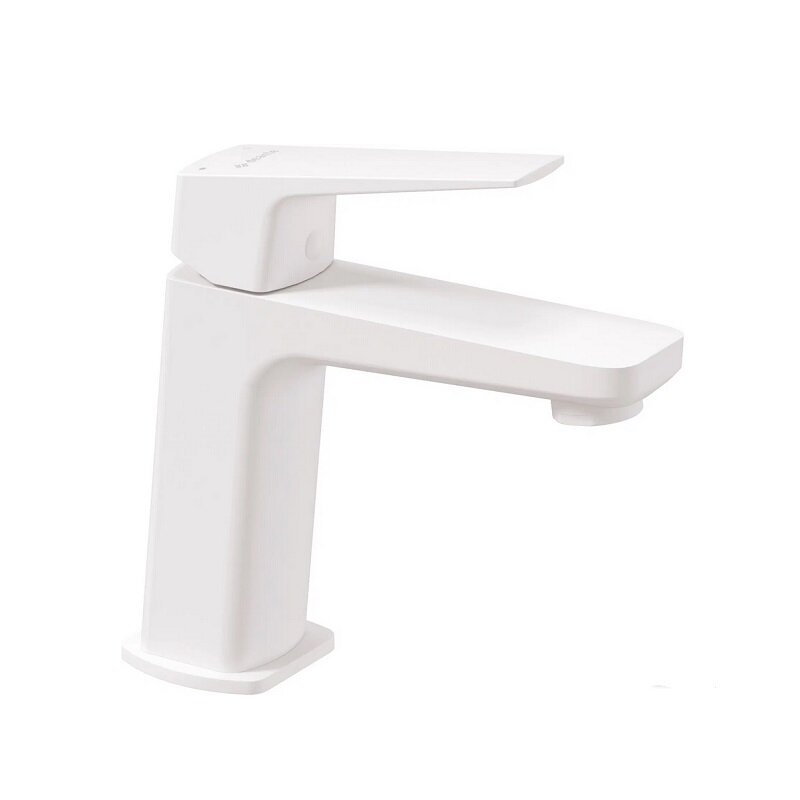 Изображение товара Смеситель для раковины Deante Blur BQL_A20M белый однорычажный с керамическим картриджом