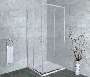Изображение товара Душевой уголок Timo Altti-618 C Clean Glass, стекло прозрачное, 80 х 80 х 190 см