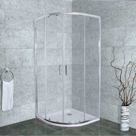 Изображение товара Душевой уголок Timo Altti-608 C Clean Glass 80x80x190 см угловой с раздвижными дверями
