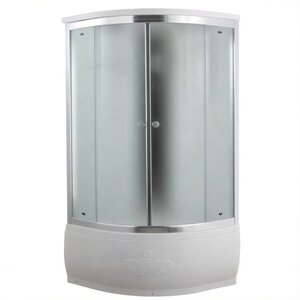 Изображение товара Душевая кабина Timo Comfort T-8800F Fabric Glass, стекло матовое, 100 x 100 см