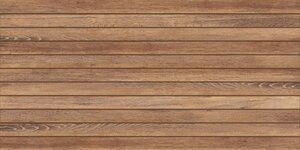 Изображение товара Керамогранит Cersanit Spirit A16659, 44.8 x 89.8 см, рельеф, полосы, коричневый