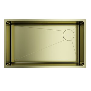 Изображение товара Кухонная мойка Omoikiri Taki 74-U/IF Side 4993171, 74 см, цвет светлое золото