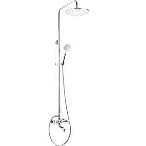 Изображение товара Душевая система Deante Temisto NAC 01QT хром регулируемая высота спереди