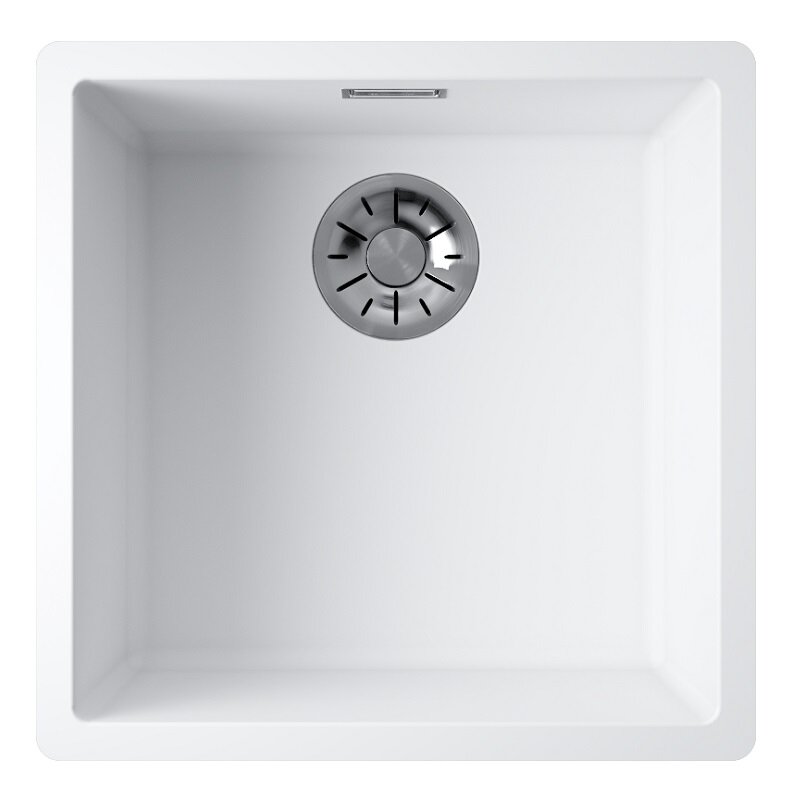 Изображение товара Кухонная мойка Omoikiri Yamakawa 45-Integra из Artceramic белая 433х433 мм Изображение товара Кухонная мойка Omoikiri Yamakawa 45-Integra из Artceramic белая 433х433 мм