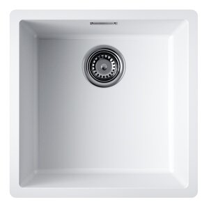 Изображение товара Кухонная мойка из искусственного камня Tetogranit 45 см белая Yamakawa