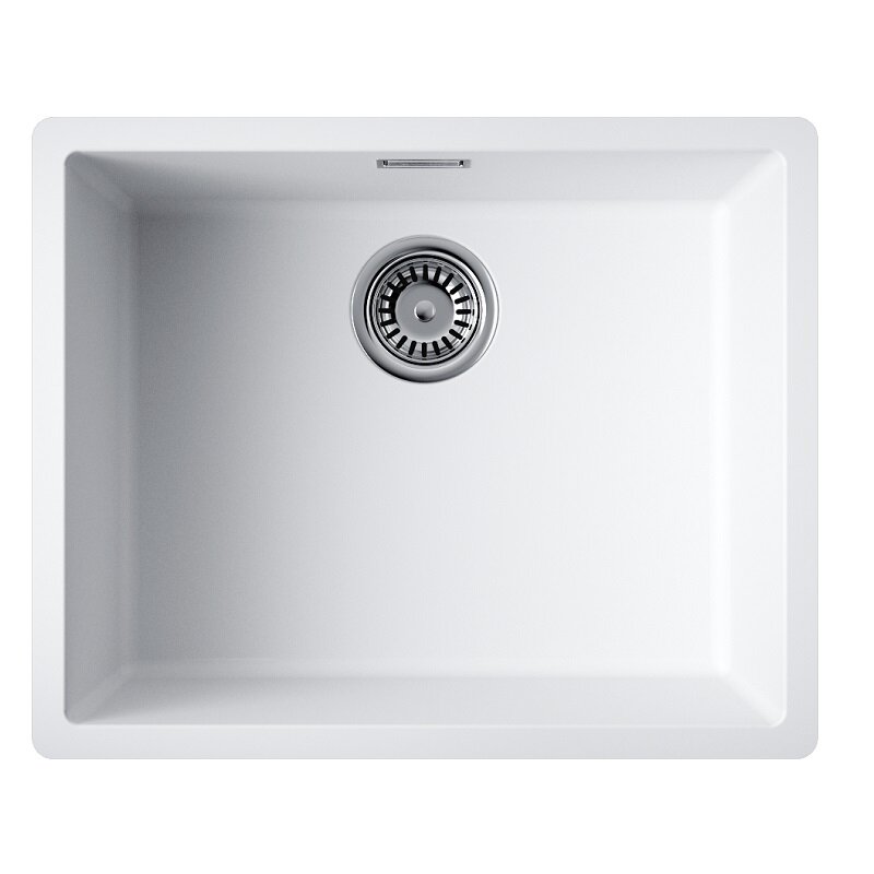 Изображение товара Кухонная мойка Omoikiri Yamakawa 55T Integra из Tetogranit, белая, 55 см