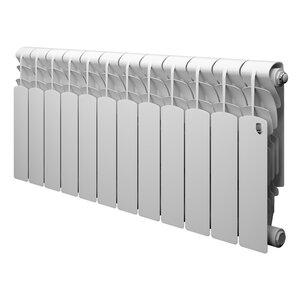 Изображение товара Радиатор алюминиевый Royal Thermo Revolution A 350 RTRA335012, 12 секций, боковое подключение, белый