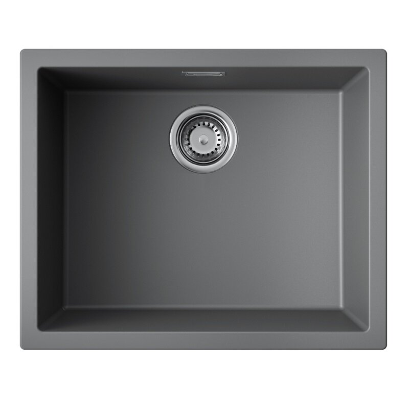 Изображение товара Кухонная мойка Omoikiri Yamakawa 55T-U/I из Tetogranit платина, 55 см