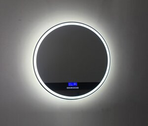 Изображение товара Зеркало BelBagno SPC-RNG-800-LED-TCH-RAD 80 см с управлением Bluetooth и подсветкой