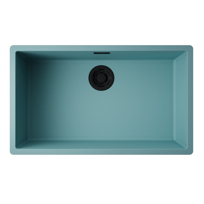 Изображение товара Кухонная мойка Omoikiri Yamakawa 75-Integra Azur Blue из Artceramic, вровень со столешницей