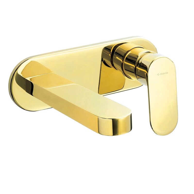Изображение товара Смеситель для раковины Deante Alpinia BGA_Z54L с внутренней частью и покрытием PVD золото