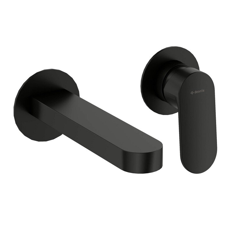 Изображение товара Смеситель для раковины Deante Alpinia BGA_N55L черный матовый
