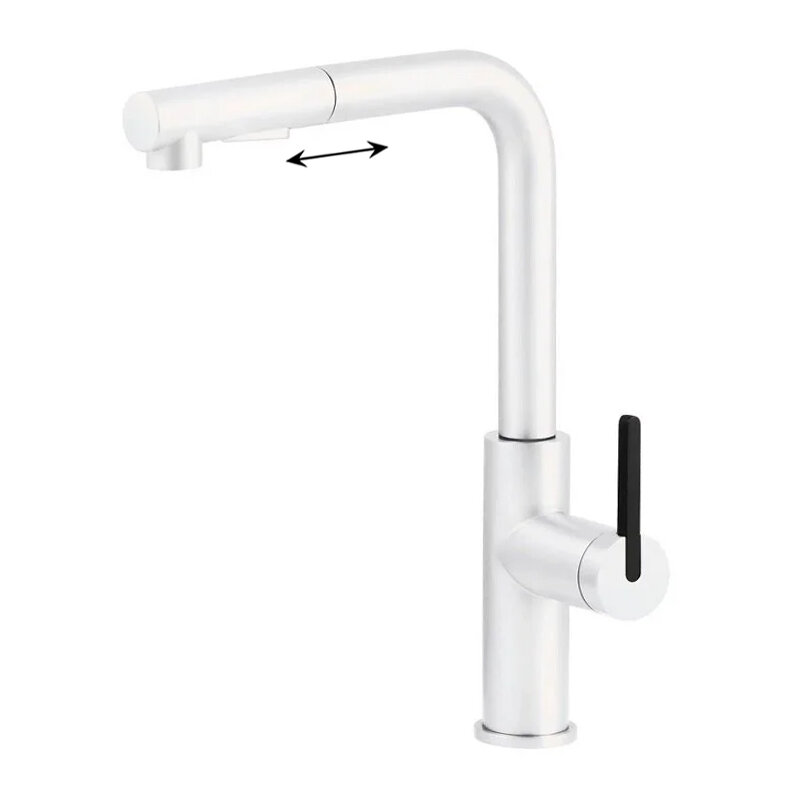 Изображение товара Смеситель для кухонной мойки Deante Momi BKM_A73M с вытяжным изливом